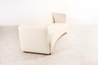 fritz hansen three seat sofa wool white 1930 1940 retro