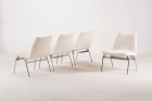 easy chair armchair duba danish scandinavian wool 1960 1970