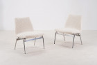 easy chair armchair duba danish scandinavian wool 1960 1970